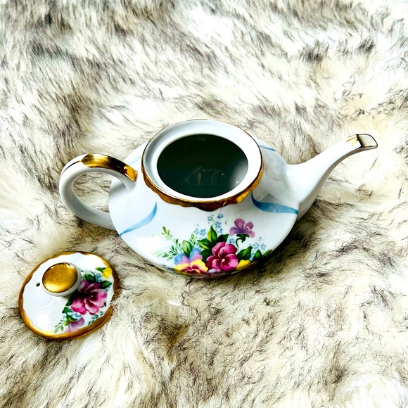 Norcrest Dining Rare Vintage Norcrest Fine China Porcelain Teapot